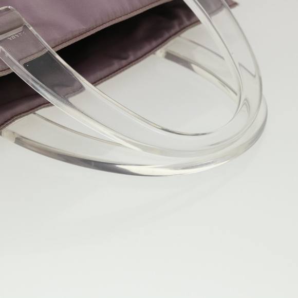 PRADA Hand Bag Nylon Pink Auth yk5692 - Picture 7 of 16